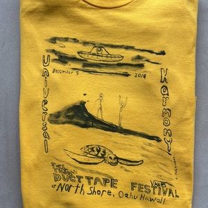 VANS T-shirt Duct tape festival official (Oahu, Hawaii 2019). size medium